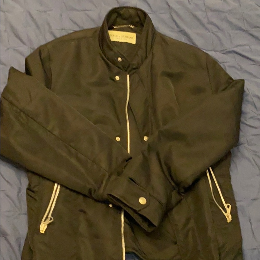 Dolce and gabbana Moto jacket size size 52